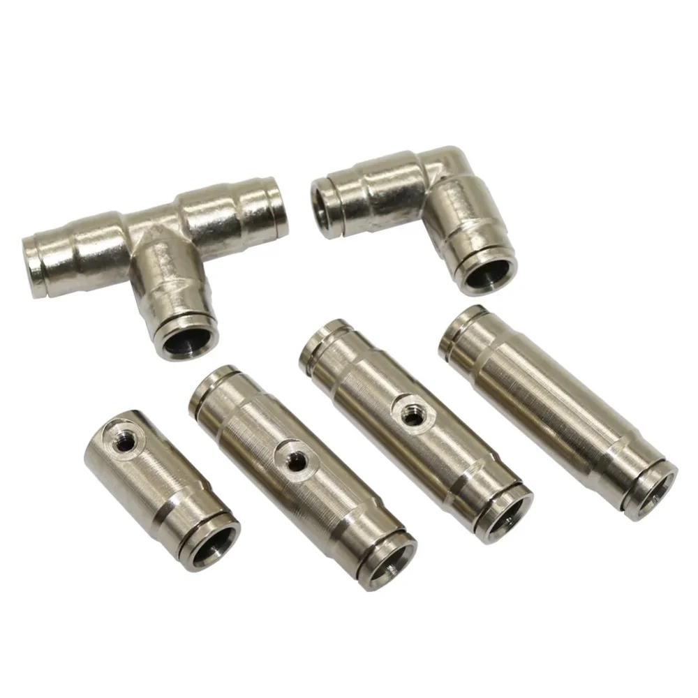 20 sztuk 3/8 "szybkozłącze OD 9.52mm złączka rurowa wysokociśnieniowe zamgławianie nawadnianie krajobrazu złączki układu chłodzenia