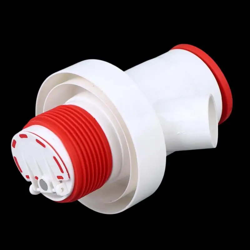 Washing Machine Drain A Three-Way Drain Distributor, A Dryer, A Drainage Pipe, A Three-Way Anti-Backflow Check Valve Connection