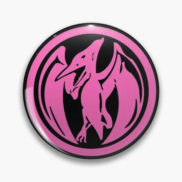 Pterodactyl Dinozord Coin  Soft Button Pin Women Fashion Brooch Jewelry Decor Metal Lapel Pin Badge Lover Creative Hat Clothes