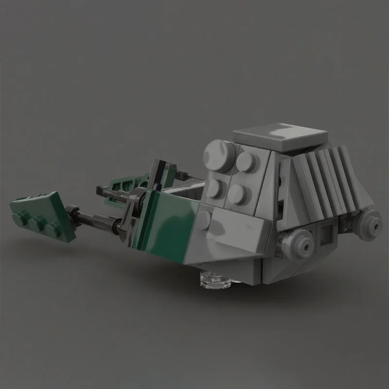 80 Uds. MOC Kenner Concept Speeder Star Battle modelo juguete de construcción bloques arquitectura DIY Idea regalo de Navidad ladrillo educativo niños