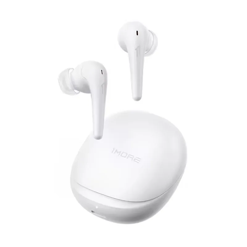 1MORE Aero Ear Buds Noise Cancellation Bluetooth 5.2 Flash-Sale Clear Calls 28h Playtime Wireless Charging Headset Electronic