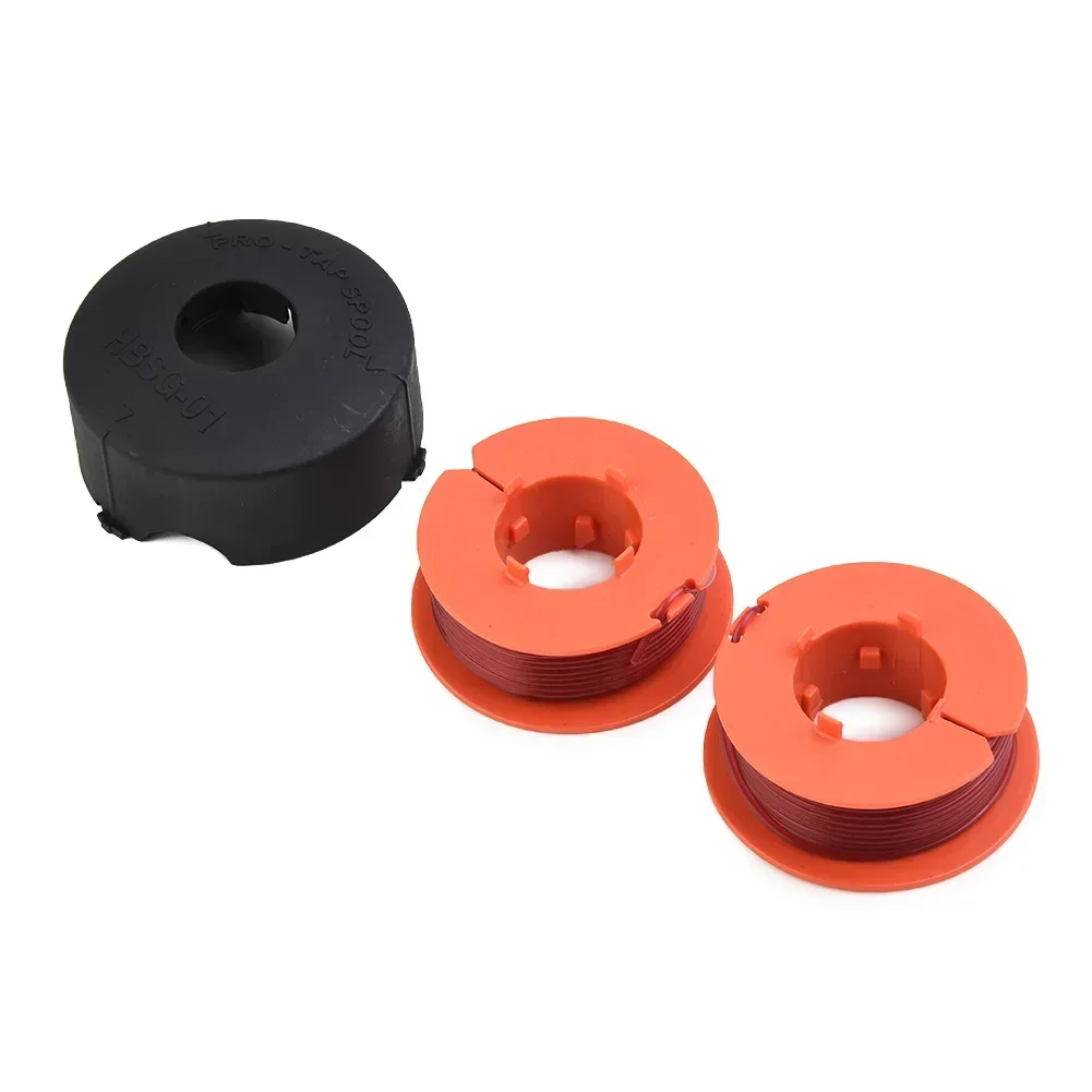 Imagem -03 - Conjunto Tampa do Carretel Mais Linha de Carretel para Bosch Art 23 26 30 Comitrim Easytrim Protap Strimmer Trimmer Carretel Peças de Ferramentas de Jardim Peças