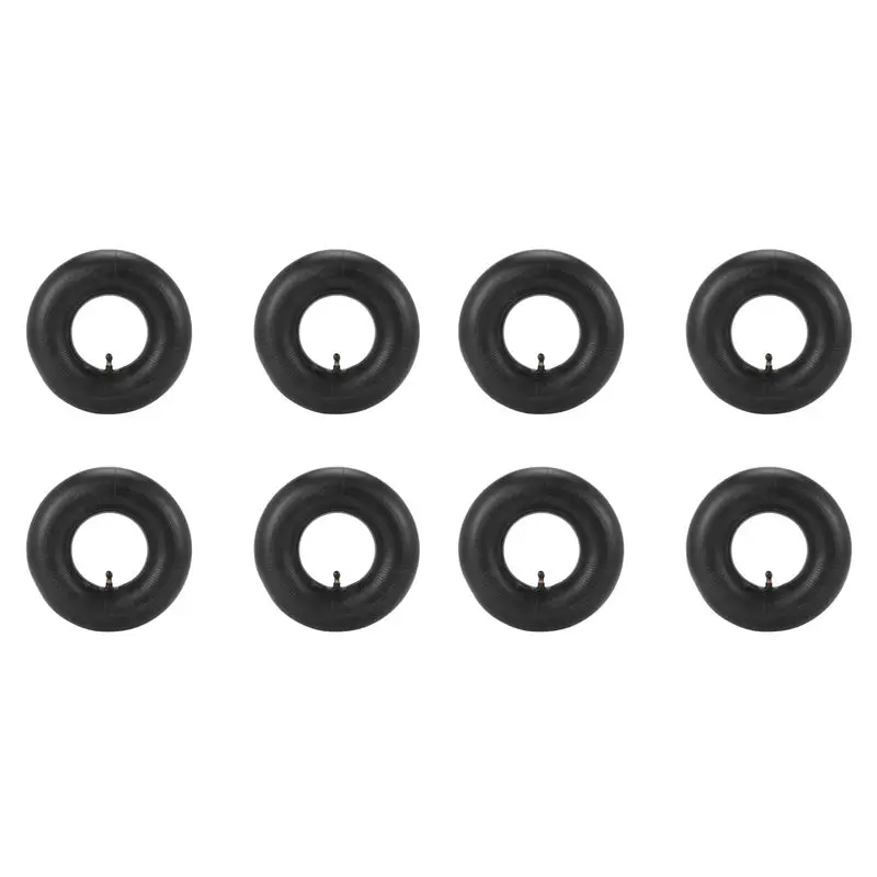 Exclusive 8Pcs 4.10/3.50-4 410/350-4 ATV Quad Go Kart 47Cc 49Cc Chunky 4.10-4 Tire Inner Tube Fit All Models 3.50-4 4 Inch