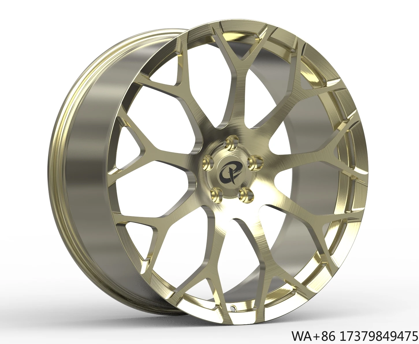 

Кованые диски PQ на заказ, матовые хромированные золотые моноблокированные кованые диски для Audi RS7, Maybach S680