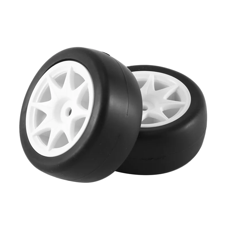 

AS96-8Pcs 58Mm Tires Wheel 12Mm Hex With Sponge Insert For 1/10 1/12 RC Drift Car 3Racing Sakura M4 M5 MST TCR Tamiya M04 M05