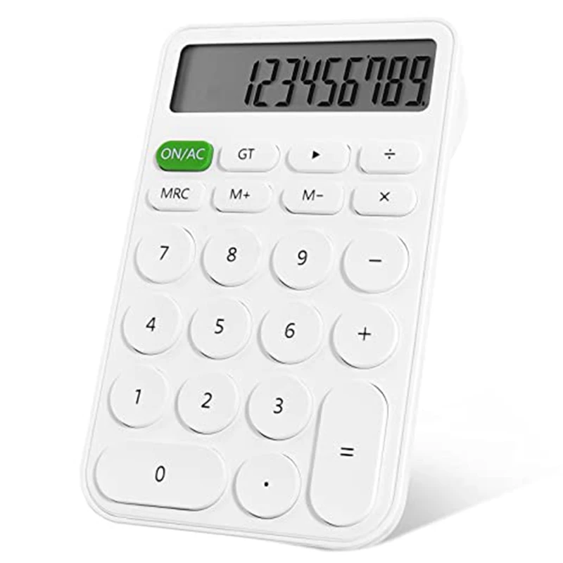 2 Pack Basic Calculator, Pocket Size Mini Calculators, 12 Digit Desktop Calculator For Office, School Students