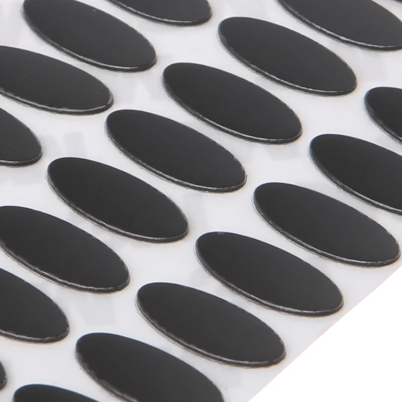 30Pcs Mouse Feet Mouse Skates Stickers Pad Rounded Glides Curved Edges Feet Replacement for Micro soft IE3.0 IO1.1 Mouse