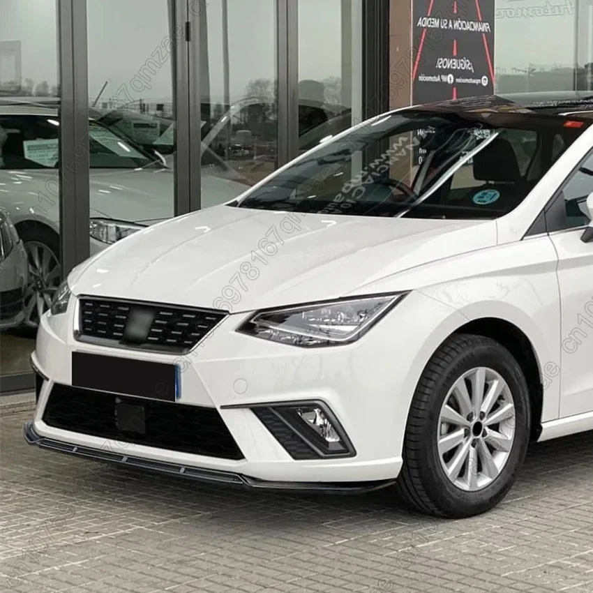 For Seat Ibiza MK5 Standard/FR 2018-2023 Front Bumper Lip Splitter Diffuser Body Kit Spoiler Bumper Guard Protector Accessories - view 3