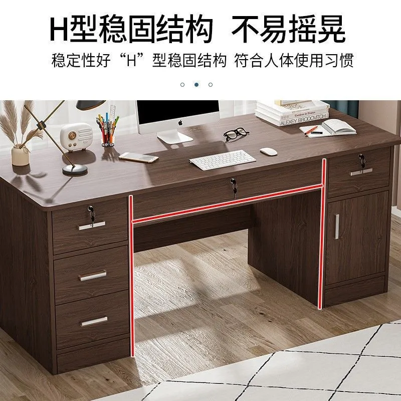 

Computer desk Desktop home student writing bedroom Simple office