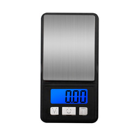 Portable Digital Jewelry Scale Mini Pocket Scale100g/200g/500g 0.01g High Precision LCD Backlight Electronic Scale Weighing Tool