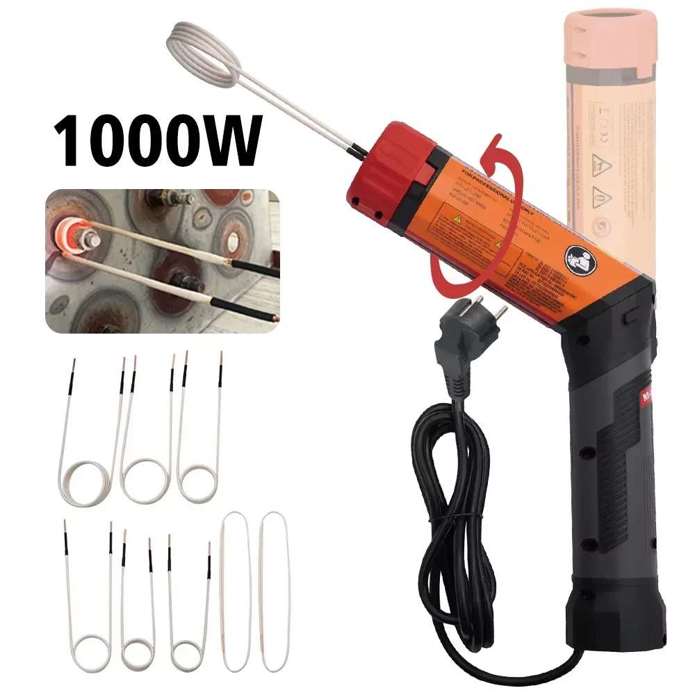 Mini Magnetic Induction Heater Kit for Screw / Bolt/ Nut Remover High-power Flameless Handheld Nut Screw Heater