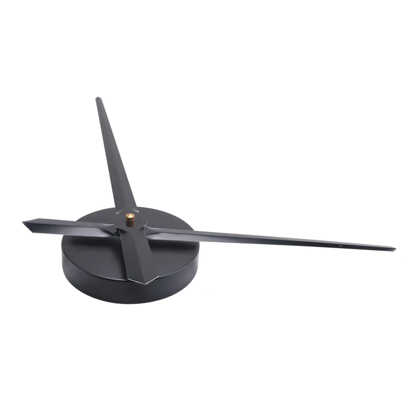 

AA58 3D стрелки часов, иглы для большого часового механизма DIY, сменные детали настенных аксессуаров, черный