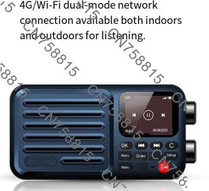 

Портативная беспроводная колонка 4G, интеллектуальное интернет-радио A8W