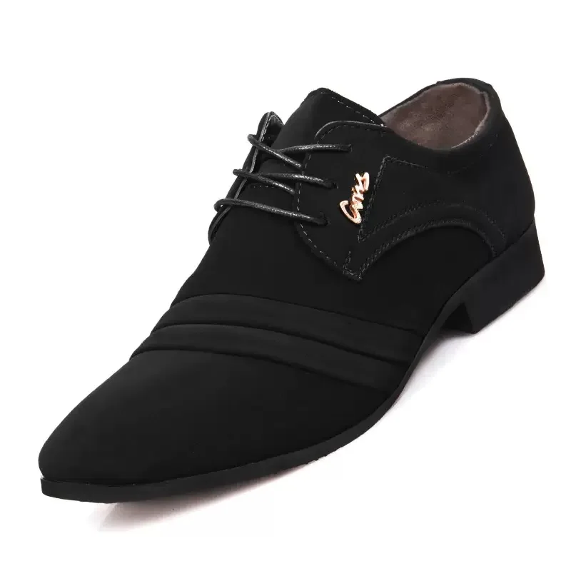 Sapatos Oxford formais para homens, Sapatos de vestido de noiva, Sapatos de escritório, Tênis masculinos, Novo