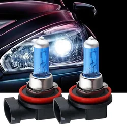 H11 100w 12v 6000k Xenon Gas Halogen Headlight White Light Lamp Bulbs Bulb Gas Auto Halogen Lamp Bulb Lights Headlight Amagi