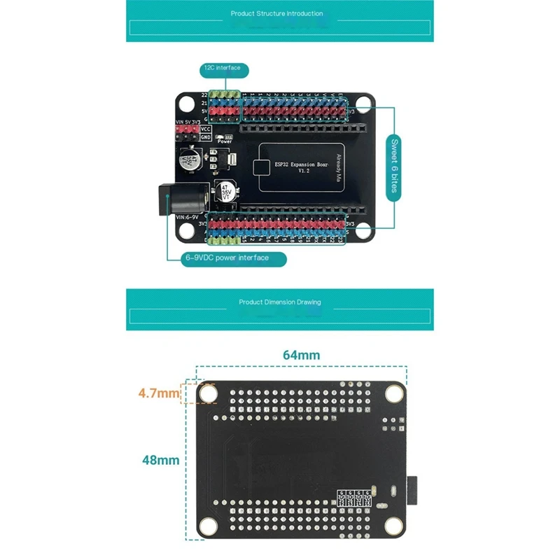 Super Sale ESP32-DevKit-32E Development Board 30PIN TypeC WIFI+Bluetooth Dual Core CPU Wireless Module ESP8266 A