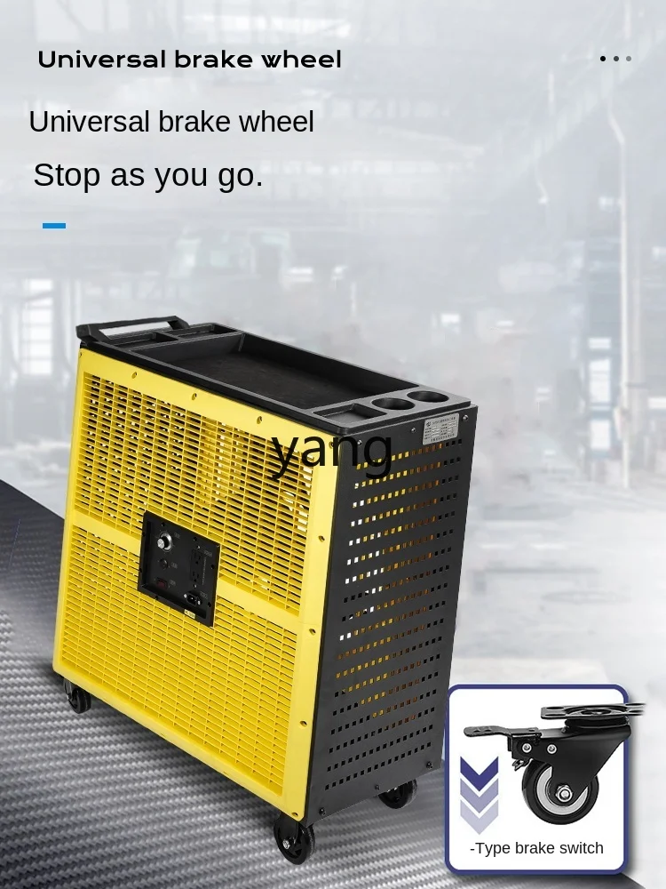 LH Commercial Tool Car Movable Outdoor Auto Repair Restaurant Trolley Rack Commercial Fan