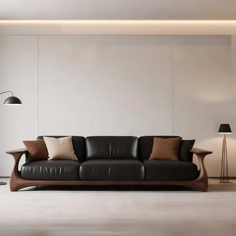 Memory Wood Living Room Sofas Classic Italian Puffs Salon Living Room Sofas Wooden Cloud Muebles Para Hogar Furniture