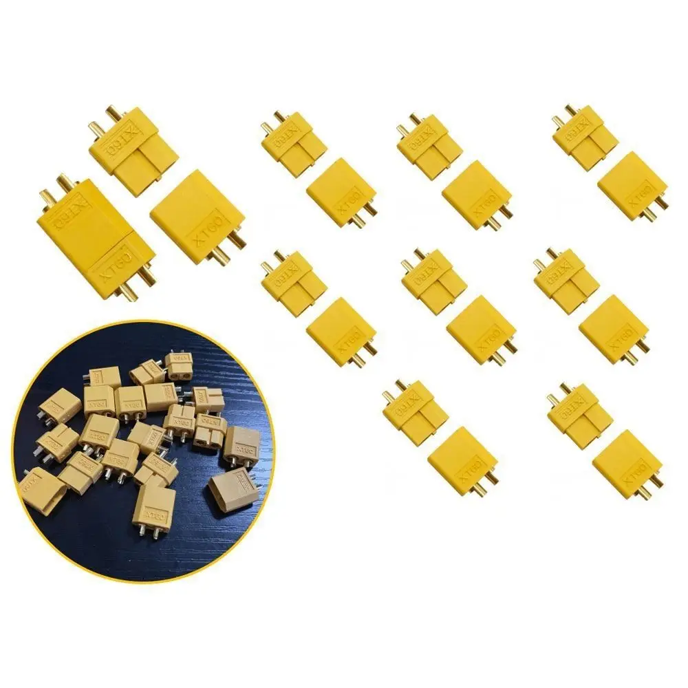 

Аксессуары для радиоуправляемых квадрокоптеров, разъемы XT60, для Lipo аккумуляторов, коптеров, мультикоптеров