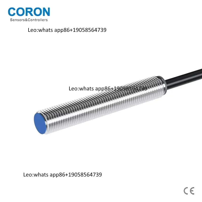 CORON Hall Effect M8 SN10mm Long Distance Enhanced Magnetic Sensor 10-30VDC2 Wire Proximity Switch NO NC Water and Oil