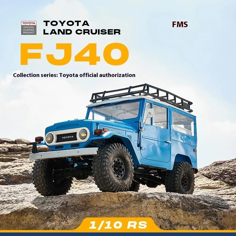 FMS 1:10 Toyota Classics Land Cruiser FJ40 off-road climbing four-wheel drive RC Remote control toy car Children's toy gifts