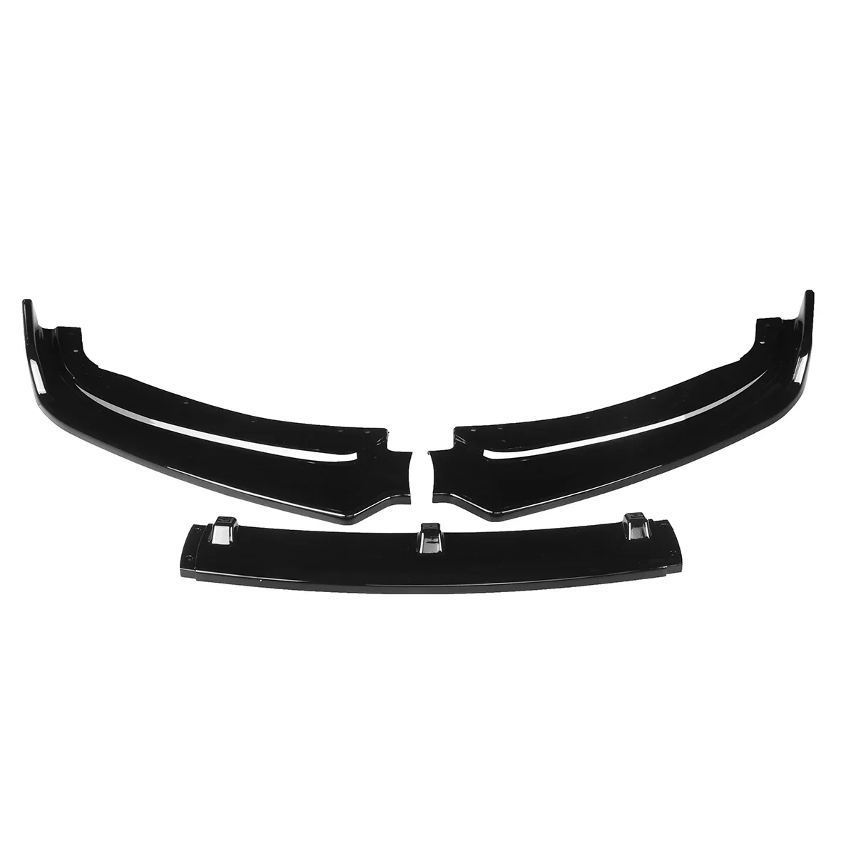 Detachable Car Front Bumper Splitter Lip Spoiler Body Kit Bumper Diffuser For BMW 3 Series F30 2012-2015 Bumper Lip Deflector