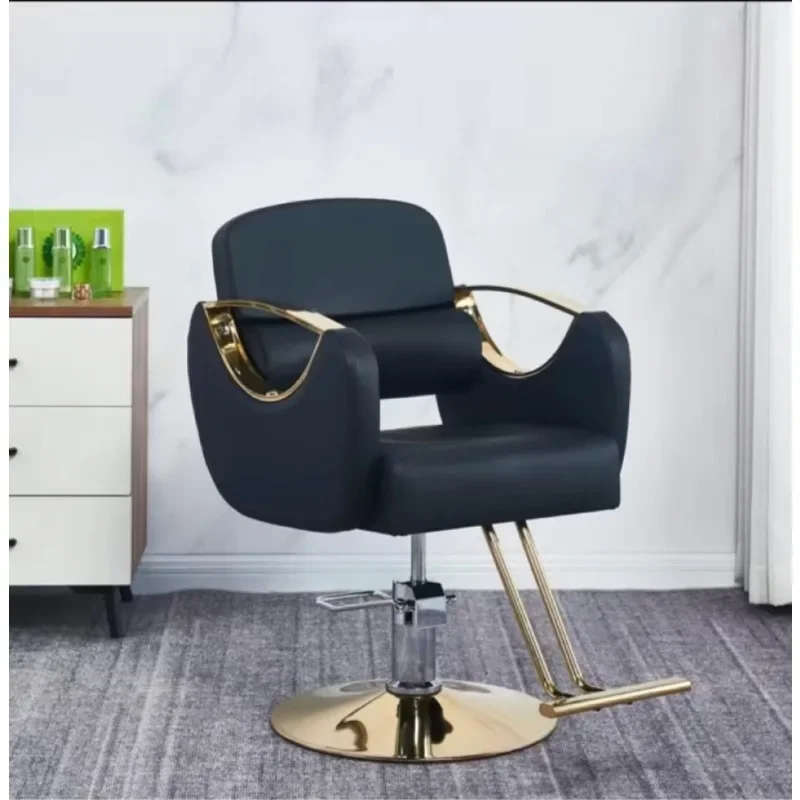 

High Stool Stylist Barber Chair Lounge Ergonomic Simple Hairdresser Shampoo Barbershop Luxury Cadeira Giratoria Spa Furniture