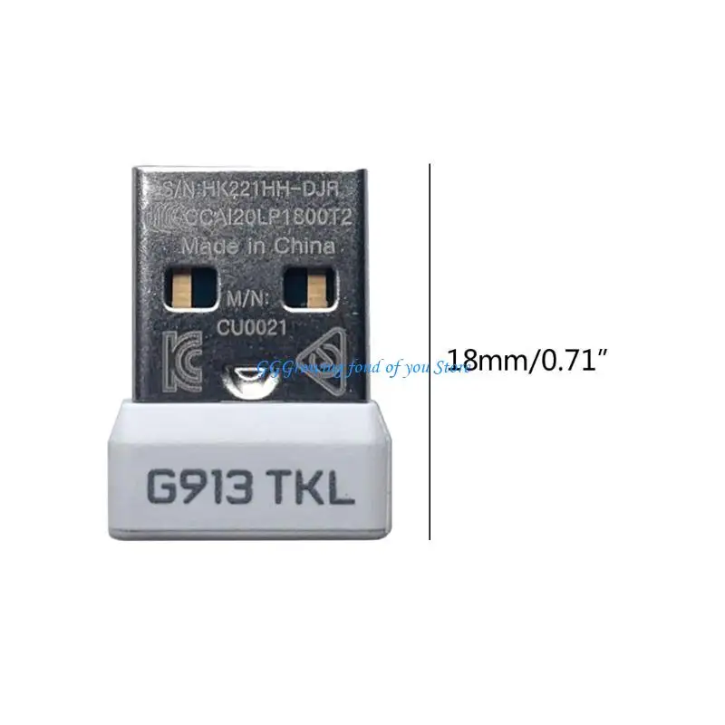 H9EB 2.4GHz unificando adaptador USB receptor dongle inalámbrico para teclado G913 G915 TKL