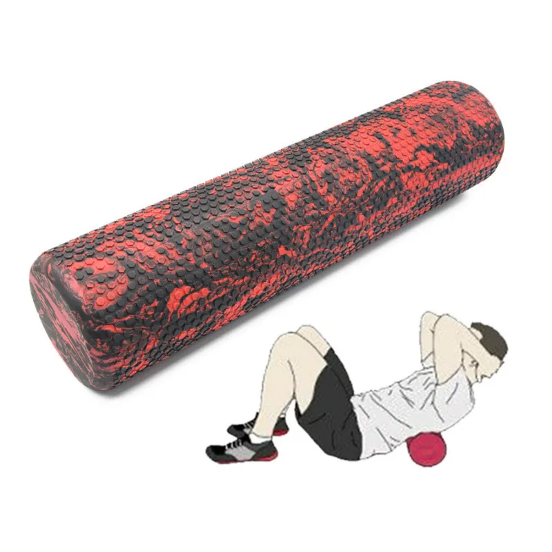 Quality 60/45/30cm Yoga Column Yoga Block Pilates Eva Foam Roller Massage Roller Muscle Tissue Fitness Gym Yoga Pilates Sports