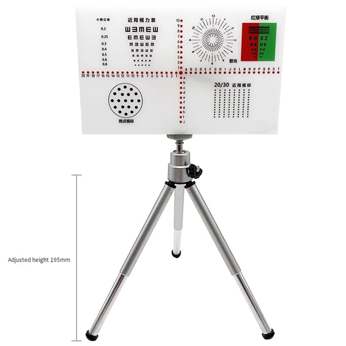 

A06K Новая пластина Torrington для ближнего использования для быстрого проверки Heterophoria AC/A Офтальмологический инструмент для обнаружения косой