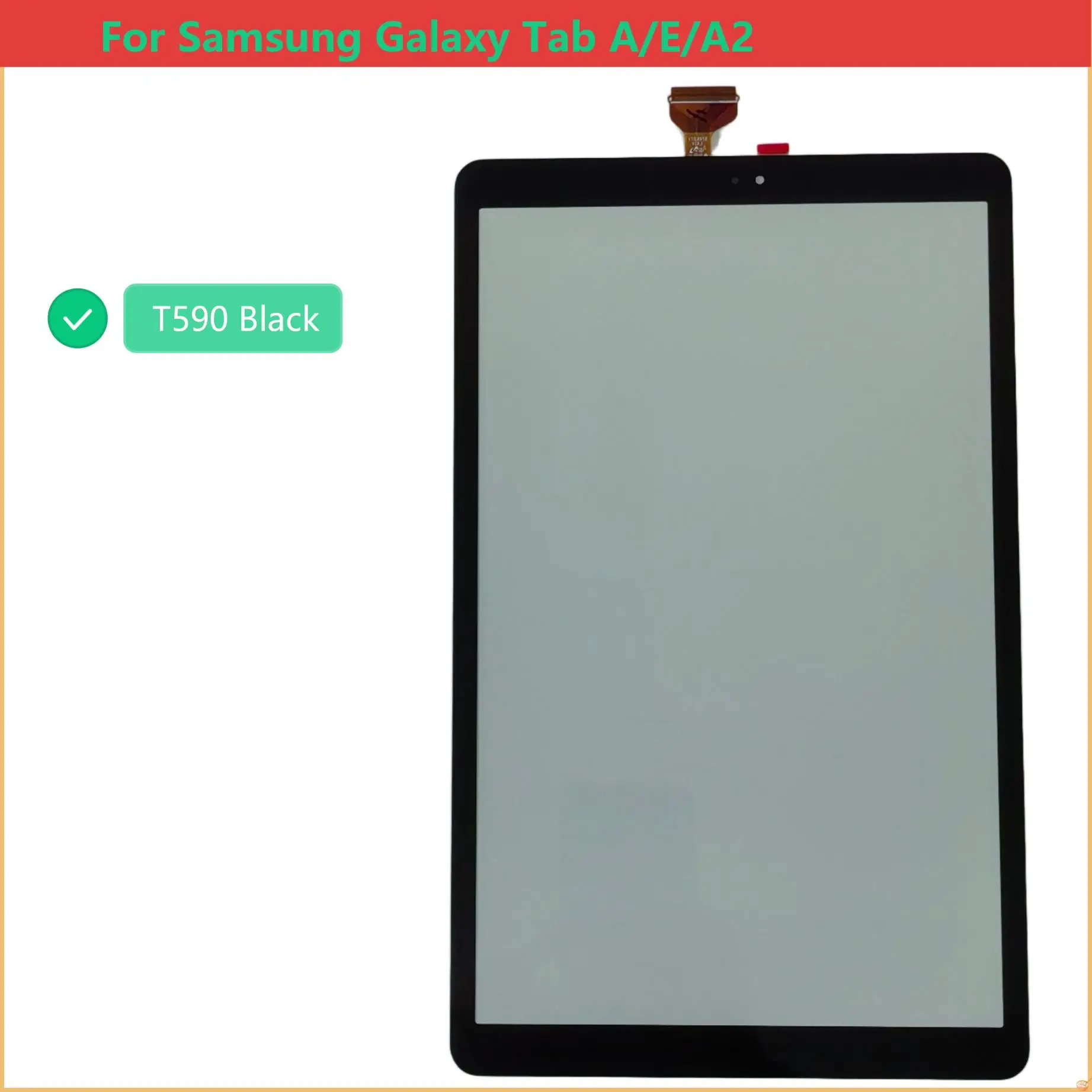 For Samsung Galaxy Tab  A2 T590  Touch Screen + OCA LCD Front Glass Panel Replacement parts