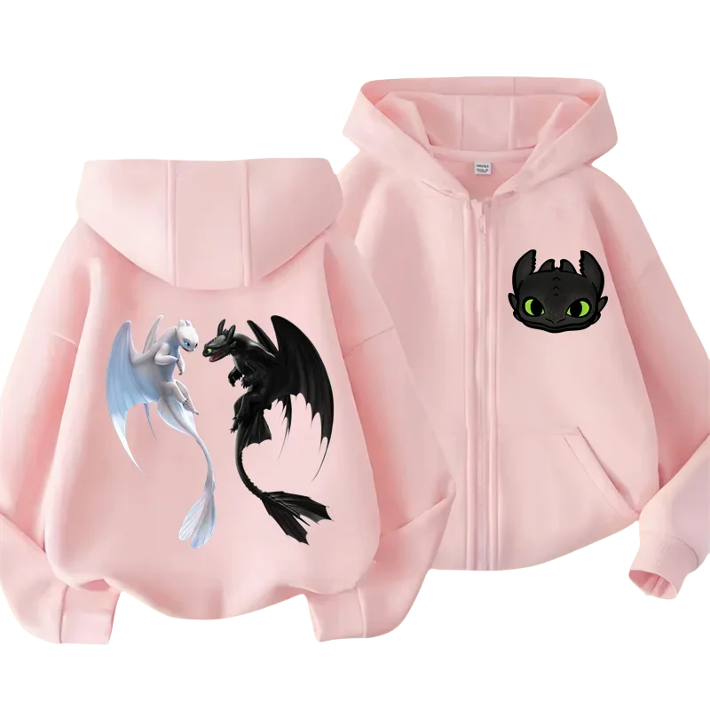 Kawaii How to Train Your Dragon Children's health Clothing Boys clothing Girls clothing Fashion baby fall sweatshirt top