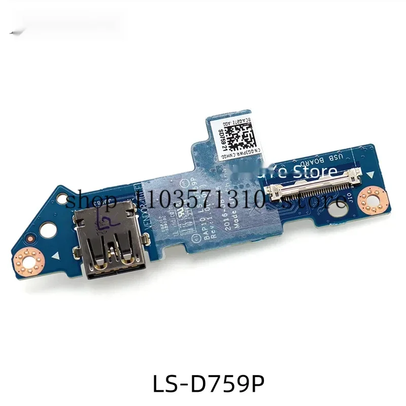 Original Laptop USB Port IO Circuit Board For Dell ALIENWARE 15 R3 15R4 ALIENWARE 17 R4 17 R5 LS-D759P G3PWR 0 G3PWR CN-0G3PWR