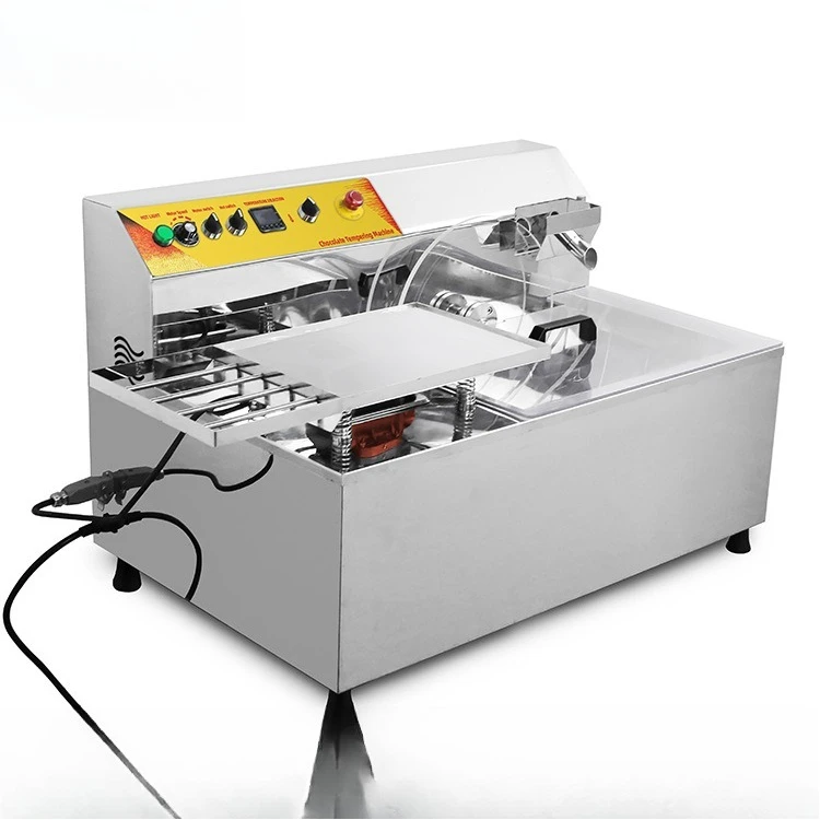 

Chocolate melting machine with table, chocolate melting machine