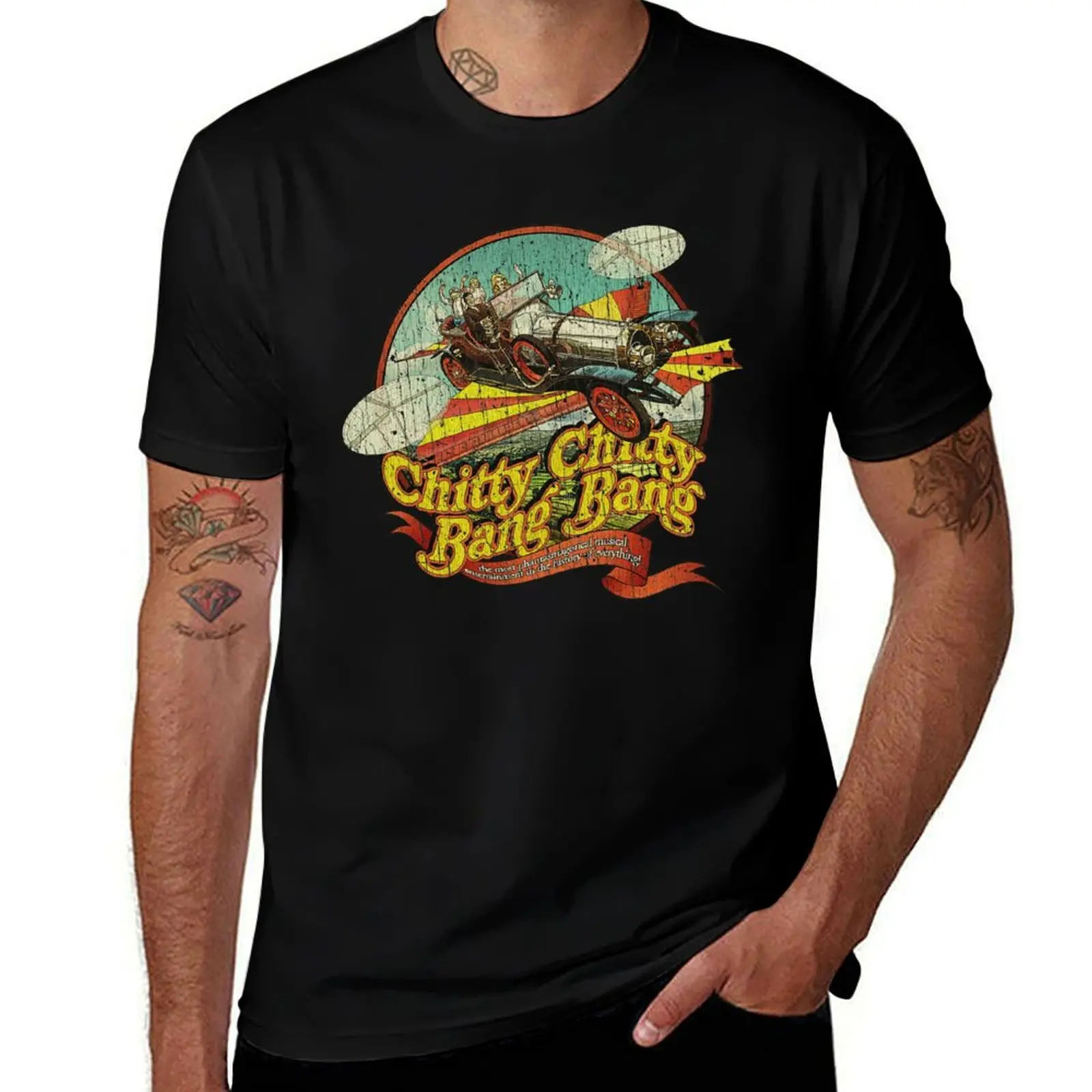 

Fantasy Chitty Chitty Bang Bang 1968 T-Shirt cotton t shirts man 100% t shirt man cotton man t shirt graphic T-shirt