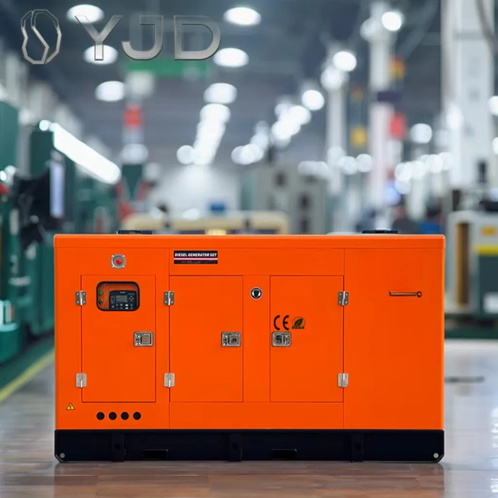 40KW 50KVA Super Silent Diesel Generator Auto Start ATS Soundproof Canopy Copper Alternator CE Certified 50/60Hz LINGGE