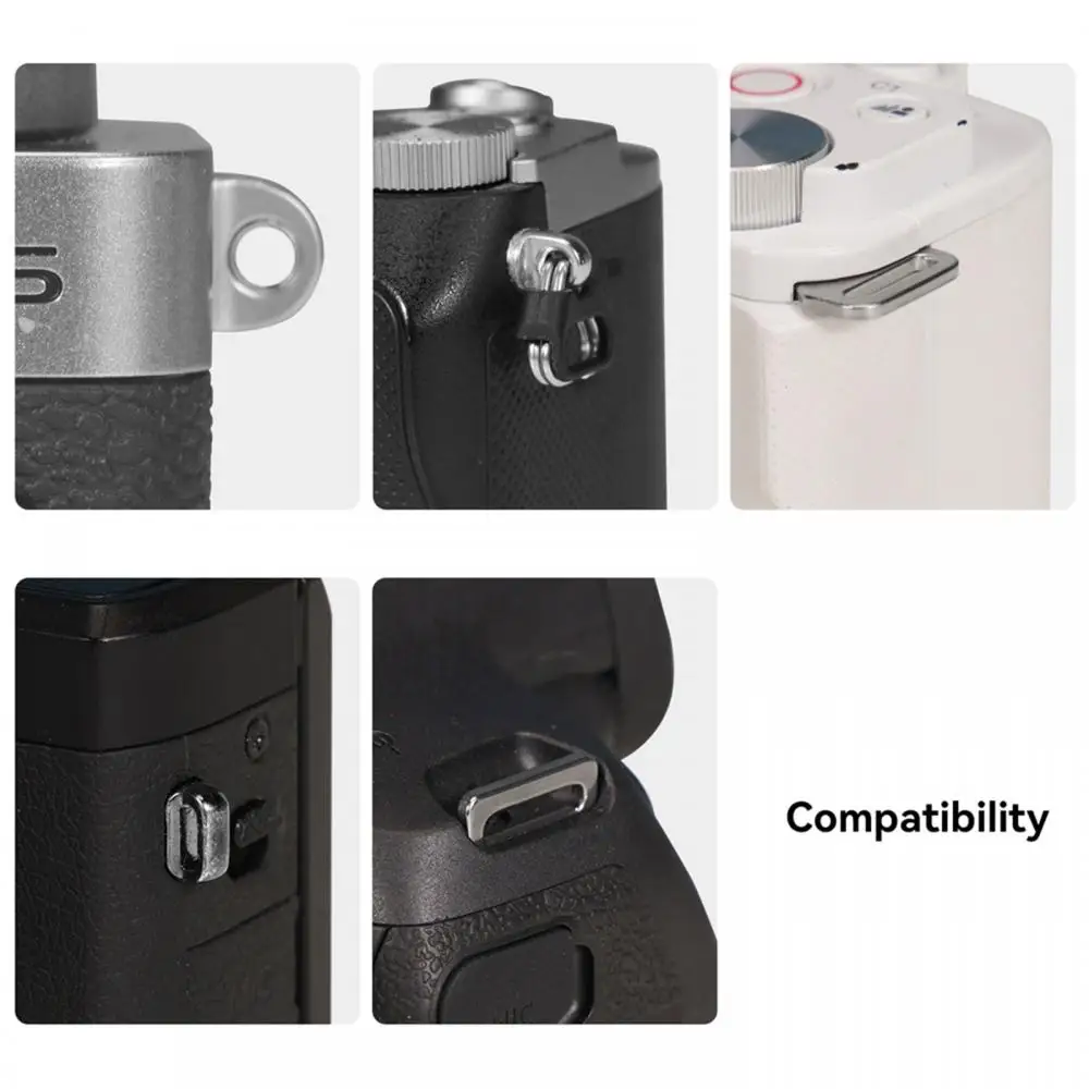 حزام كتف جلدي للكاميرا من الجلد العالمي من SmallRig يحمل 10 كجم، الطول قابل للتعديل من 100 إلى 110 سم - 5209/5208