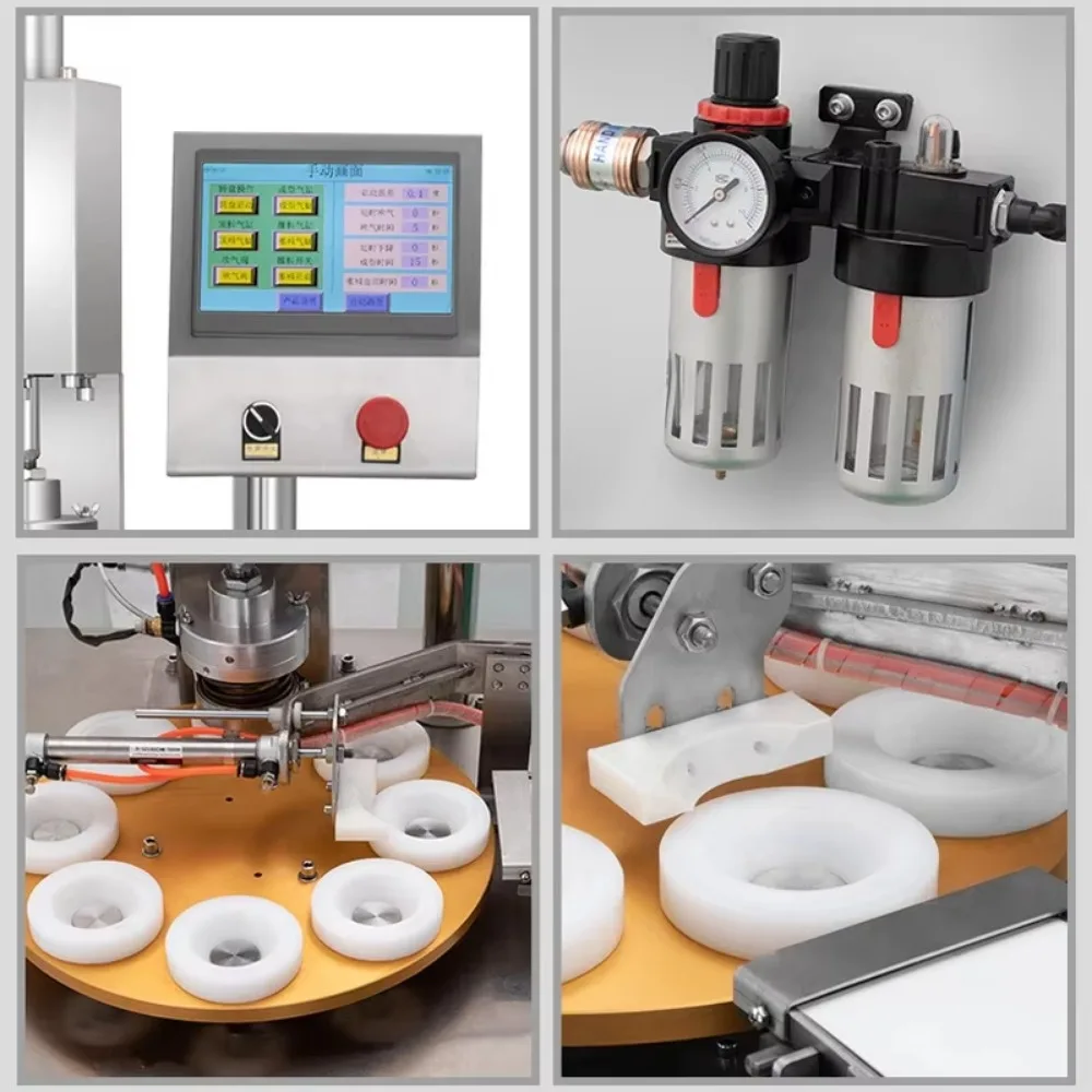 Automatic Dutch Mini Taco Injera Egg Roll Press Cooking Machine Bread Makers Crepe and Pancake Makers