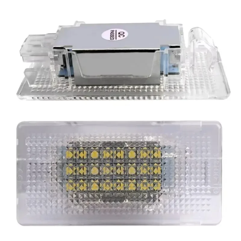 

New for Popular 2PCS Car LED Courtesy Footwell Under Door Interior Light Luggage for E36 E38 E60 E90 E87 Trunk Light