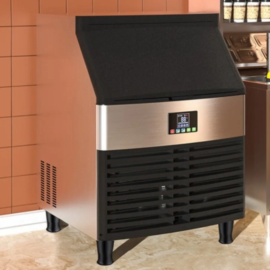 Large-scale Ice Maker Integrated Fully Automatic Ice Maker Super-capacity Commercial Furniture Macchina Del Ghiaccio ZYZBJ60