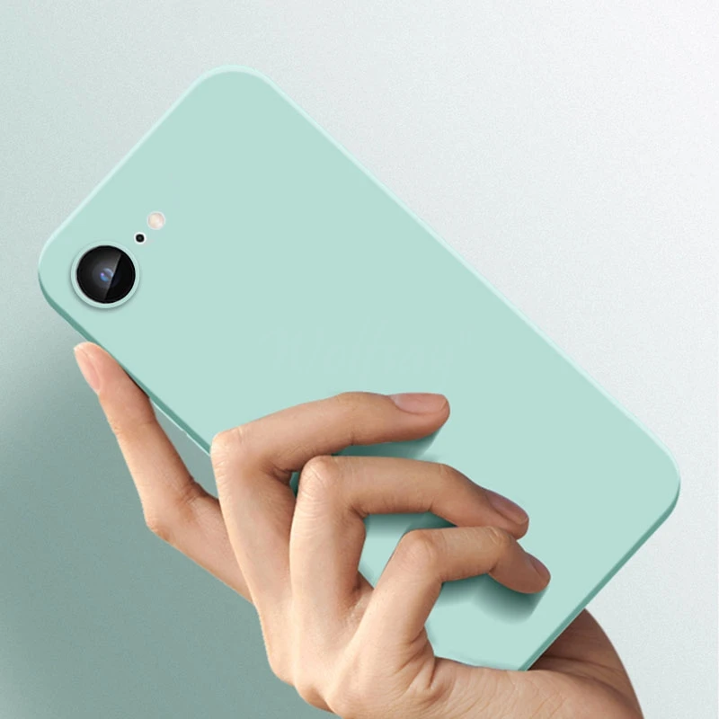 Für iPhone 17 E Hülle Flüssigsilikon Einfarbiger Gummi Für iPhone 17 E Hülle TPU Sturzschutz-Schutzhülle Für iPhone 17e 16e Hülle – Detail 4
