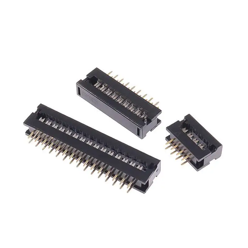 10 Stück FD Crimp-Steckverbinder, Lötplatten-Typ, Flachbandstecker 2,54 mm FD-6/8/10/14/16/20/26/40P – Detail 5