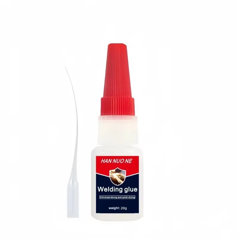 Super Instant glue Adhesive Leather Rubber Wood Metal Liquid Tool Stationery Gel Strong Glue With Precision Distributor