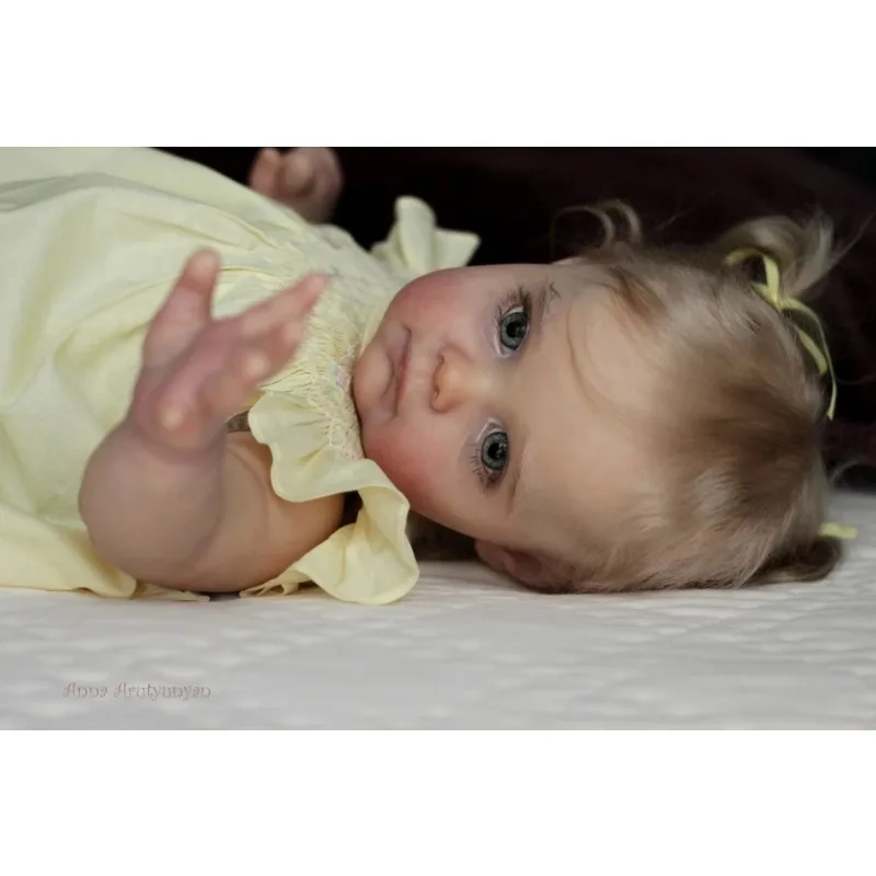 23inch Unpainted Reborn Doll Kit Maggi  Fresh Color DIY Blank Unassembled Doll Kit