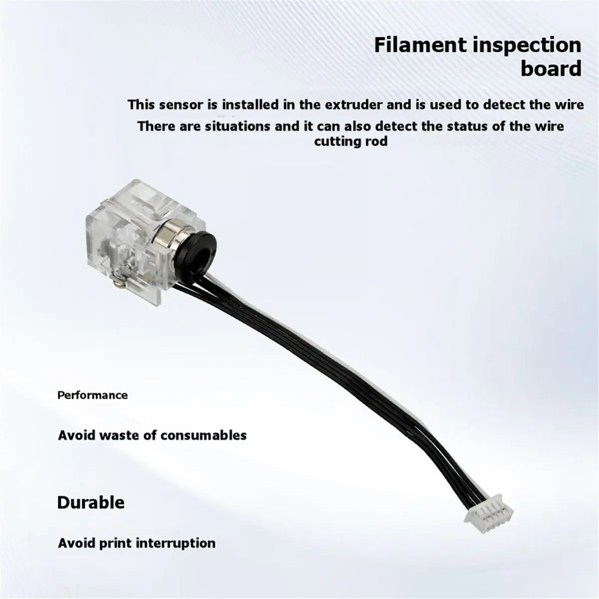 For X1 Series Hall Switch Board Component Extruder Filament Sensor Assembly for X1 Series 3D Printer Parts