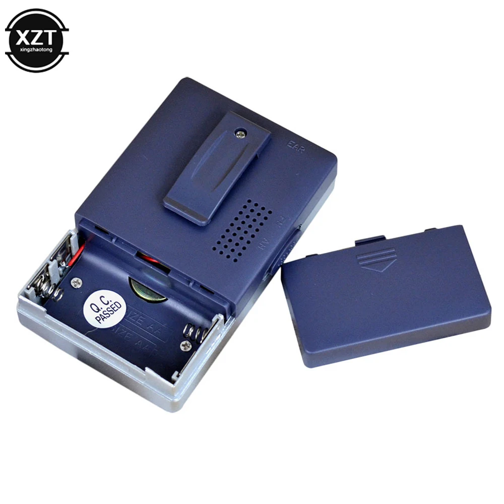 BC-R60 휴대용 라디오 텔레스코픽 안테나, 야외 스테레오 리시버, 스피커 포함, 미니 AM/FM 2 밴드