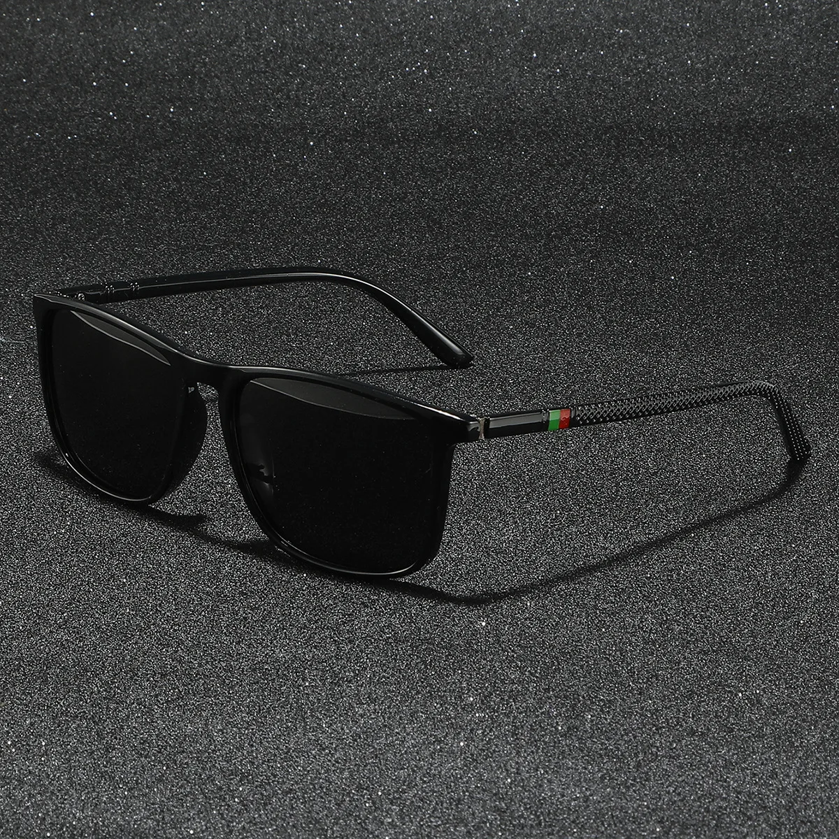 Square Polarized Sun Glasses For Driving Fishing Fashion UV400 Women Men Uni Sunglasses Brand Designer