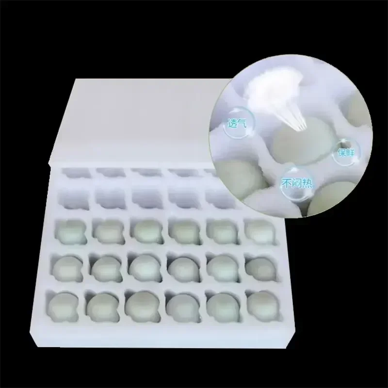 Pearl Cotton Duck Egg Tray Special-purpose Package Box Duck 's Egg Anti Fall Measures Stress Resistance Foam Protection Tray