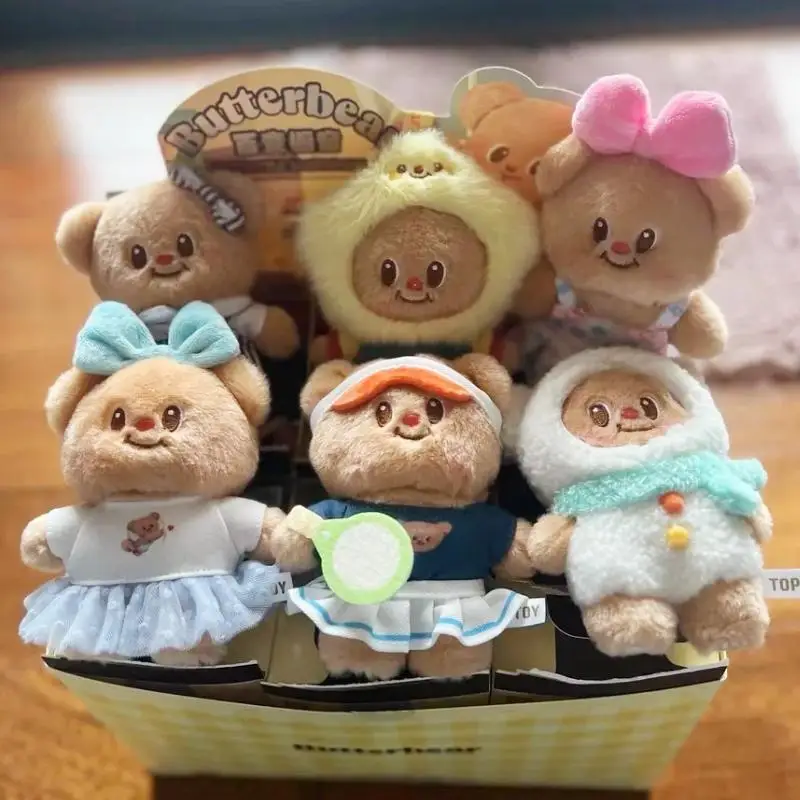

Butter Bear Versatile Wardrobe Series Blind Box Cute Action Figures Mystery Box Doll Children Toy Doll Keyring Festival Gift