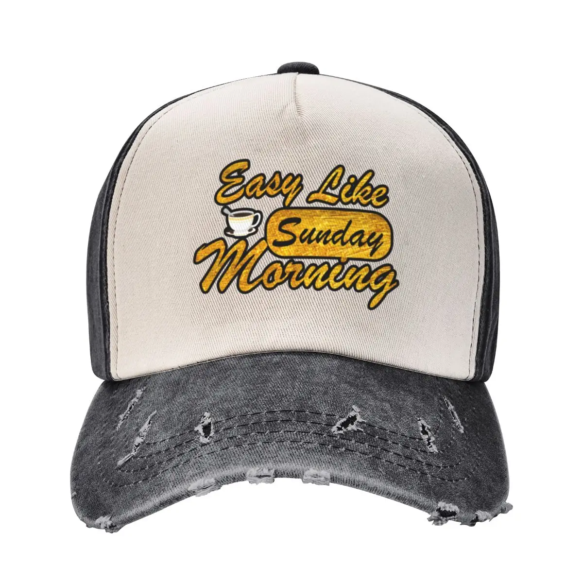 Easy Like Sunday Morning Baseball Cap New Hat Hat Luxury Brand Mens Hats Women's